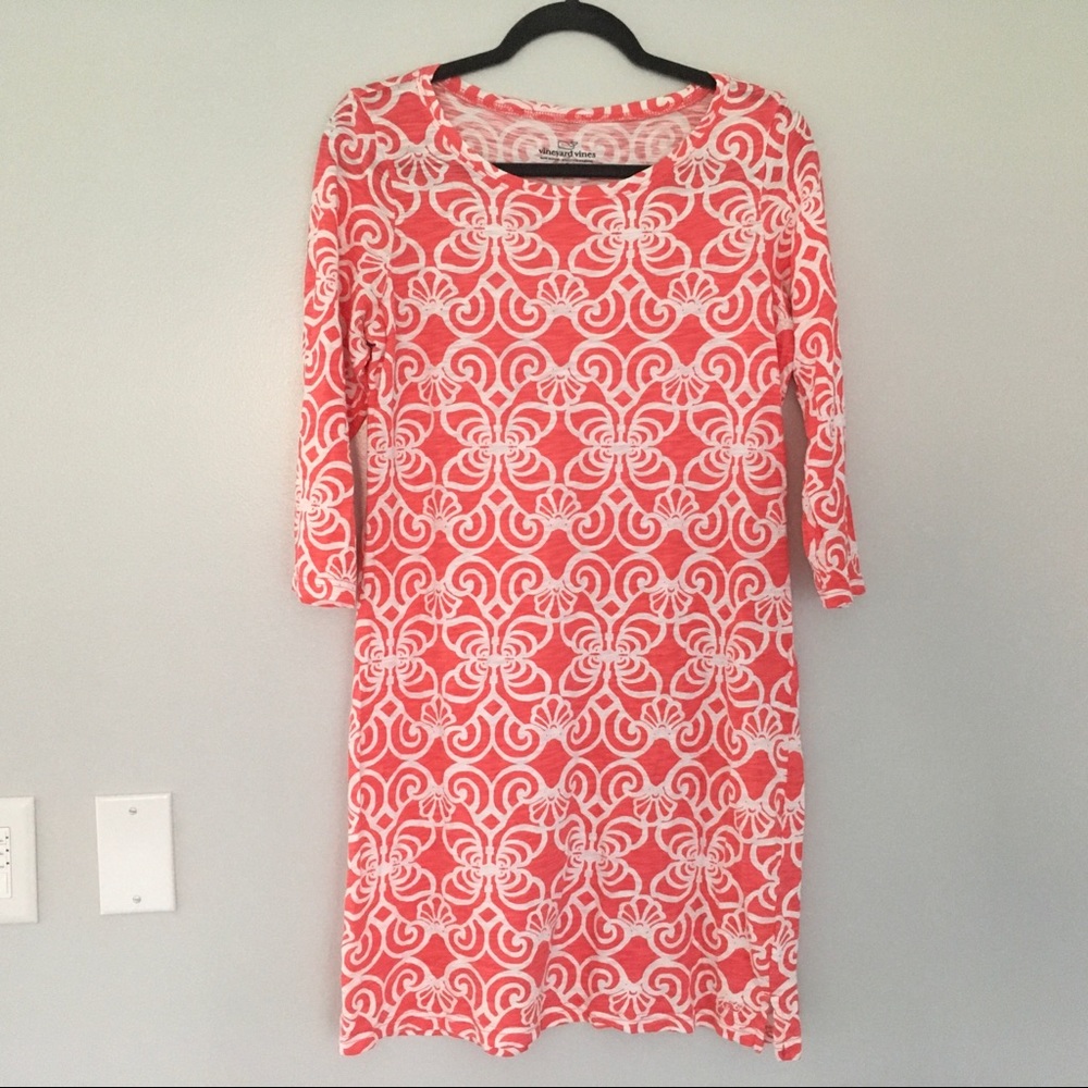 Vineyard Vines Geometric Print Dress